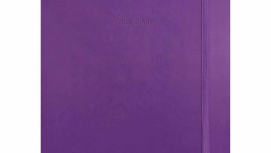 Purple Soft Touch A5 Diary 2026