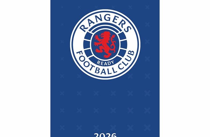 Rangers FC Slim Diary 2026