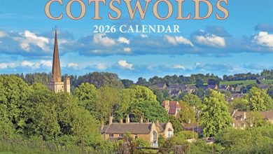 Romance Of The Cotswolds A4 Calendar 2026