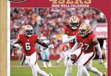 San Francisco 49ers NFL Calendar 2026