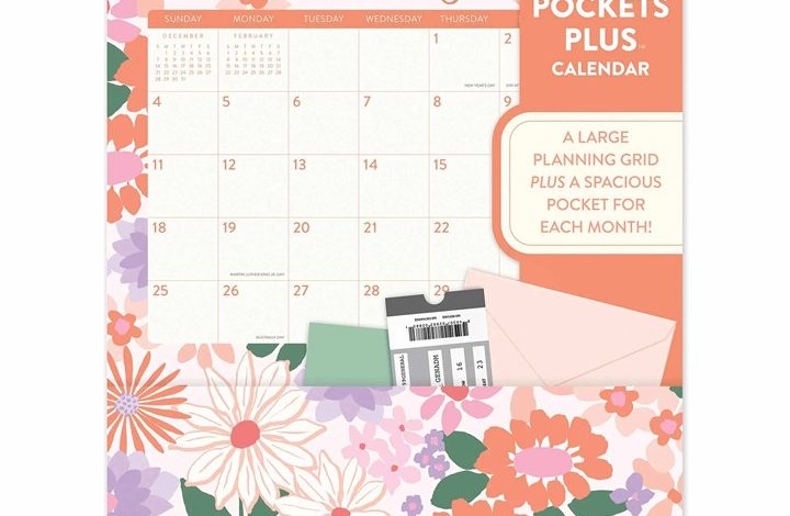 Secret Garden Deluxe Pocket Calendar 2026