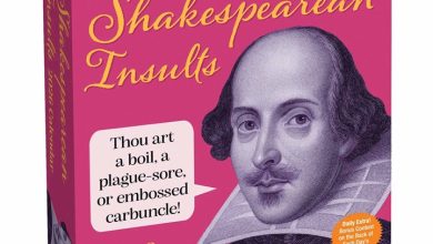 Shakespearean Insults Desk Calendar 2026