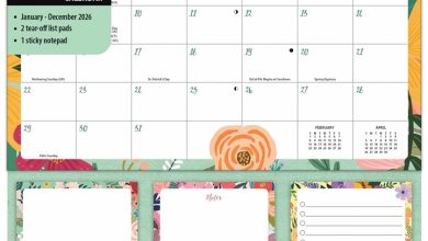 Shine Within Memo Mate Calendar 2026