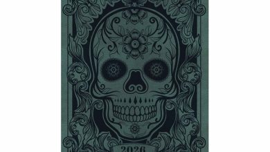 Skull A5 Diary 2026