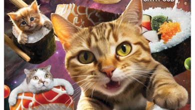 Space Cats Mini Calendar 2026