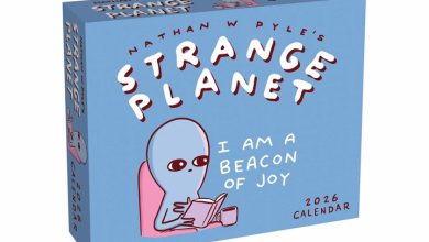 Strange Planet Desk Calendar 2026