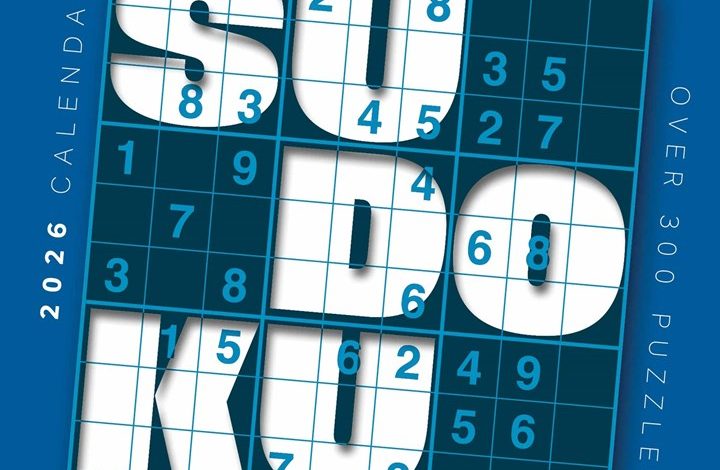 Sudoku Desk Calendar 2026