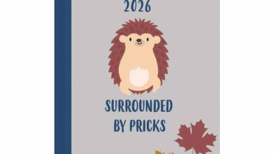 Surrounded by Pricks A7 Diary 2026