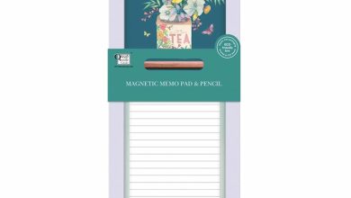 Tea Caddy Magnetic Memo Pad