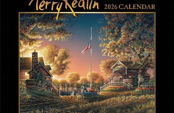 Terry Redlin Deluxe Calendar 2026