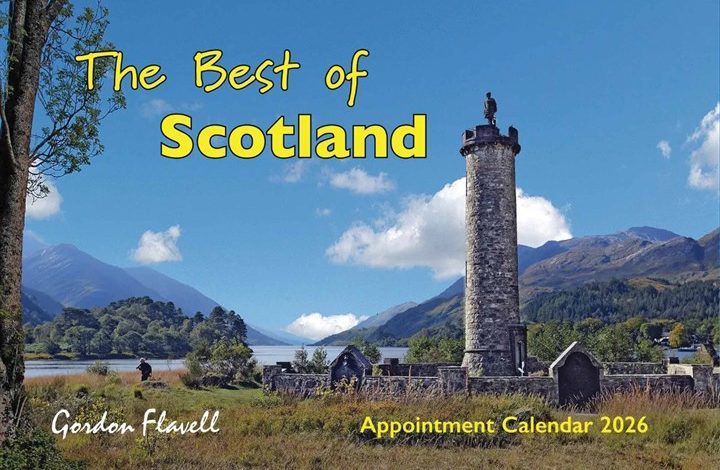 The Best Of Scotland A4 Calendar 2026