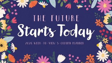 The Future Starts Today A4 Family Planner 2026