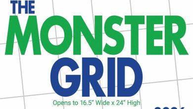 The Monster Grid Deluxe Calendar 2026