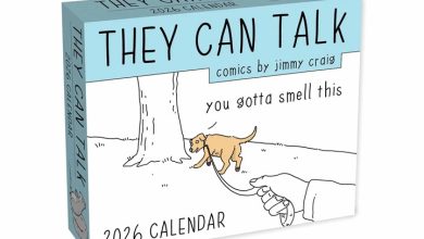 They Can Talk Desk Calendar 2026