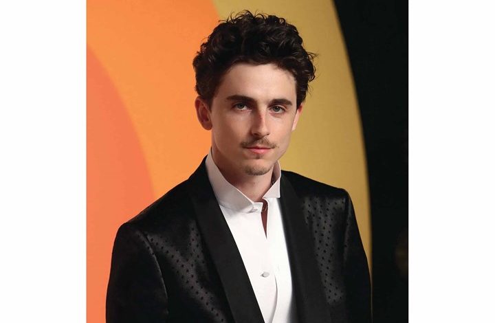 Timothee Chalamet A3 Calendar 2026
