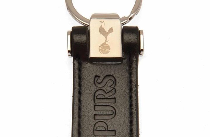 Tottenham Hotspur FC Leather Keyring