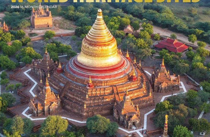 UNESCO World Heritage Sites Calendar 2026