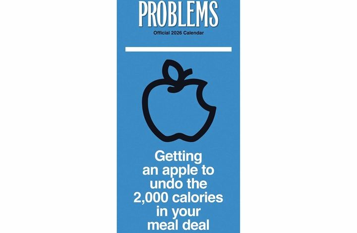 Very British Problems Slim Calendar 2026