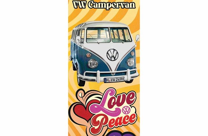 Volkswagen Camper Van Slim Calendar 2026