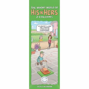 Wacky World Of His 'N' Hers Couples Slim Planner 2026