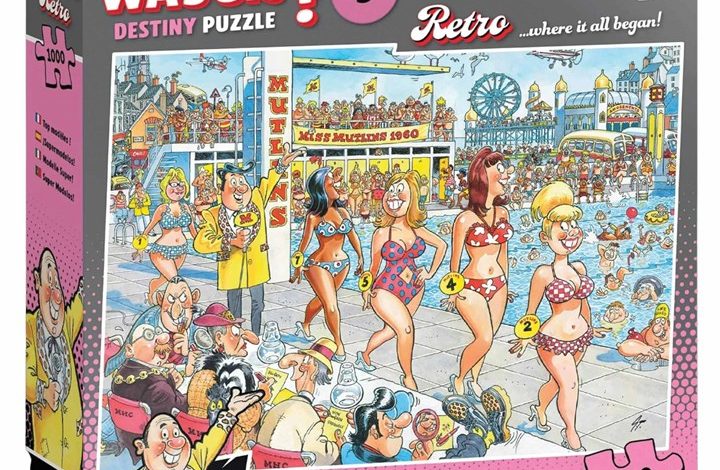 Wasgij? Retro Destiny 9 Super Models Jigsaw