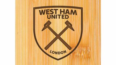 West Ham United FC Bamboo Coaster