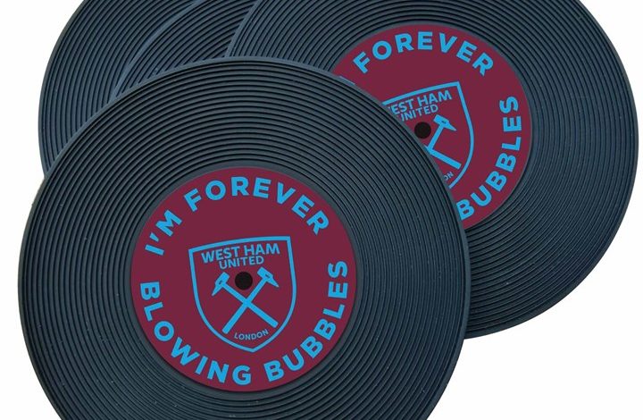 West Ham United FC Record Coasters