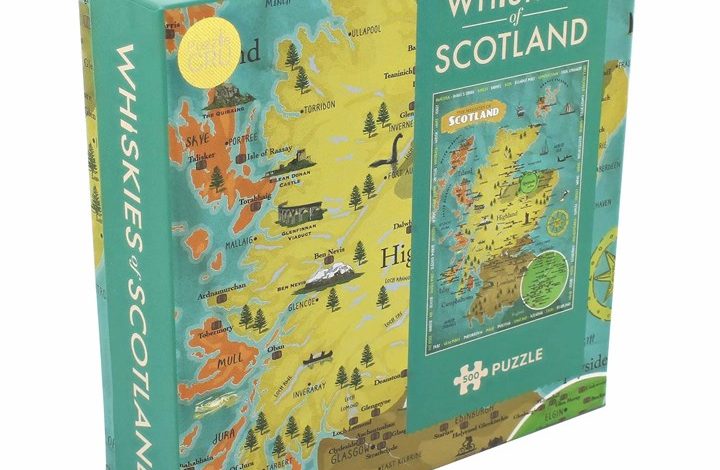 Whiskies of Scotland Jigsaw