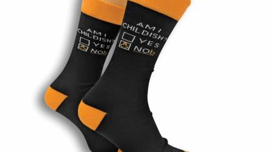 Am I Childish Socks - Size 7 - 11