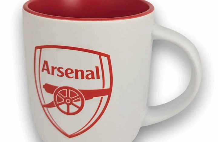Arsenal FC Crest Matte Mug