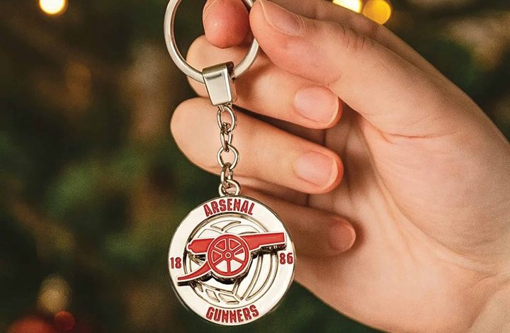 Arsenal FC Fidget Spinning Keyring