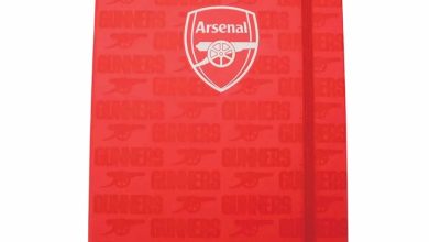 Arsenal FC Gold Crest A5 Notebook