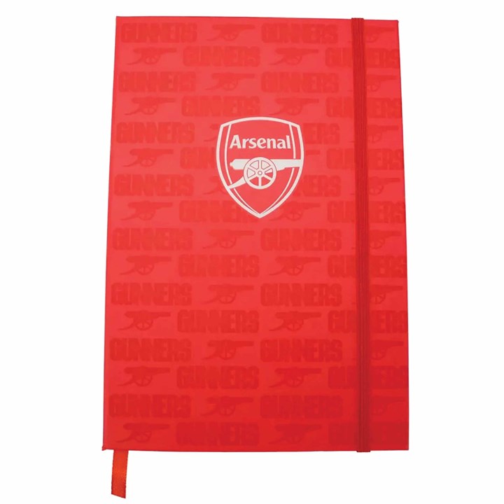 Arsenal FC Gold Crest A5 Notebook