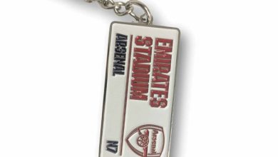 Arsenal FC Street Sign Keyring