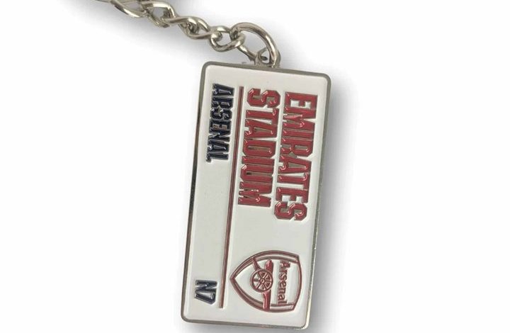 Arsenal FC Street Sign Keyring