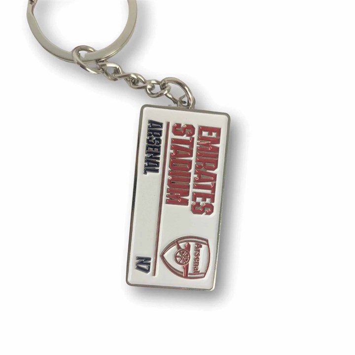 Arsenal FC Street Sign Keyring