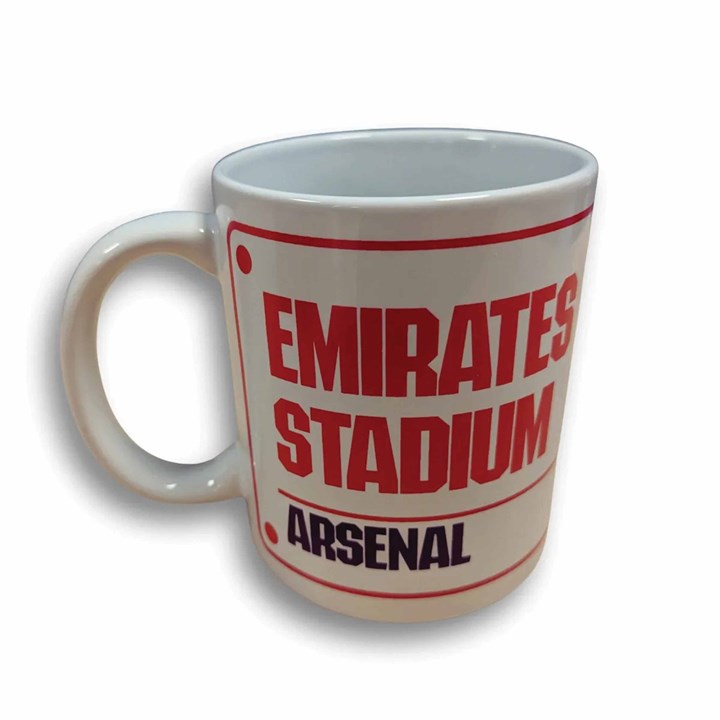 Arsenal FC Street Sign Mug