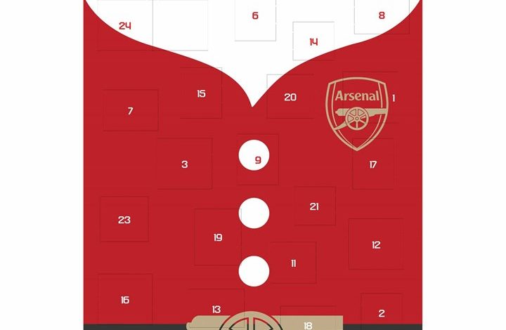 Arsenal FC Trivia Advent Calendar