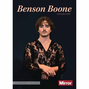 Benson Boone A3 Calendar 2026