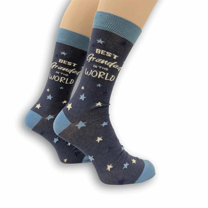 Best Grandad In The World Socks – Size 7 – 11