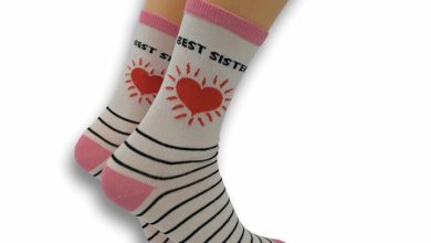 Best Sister Socks - Size 4 - 8