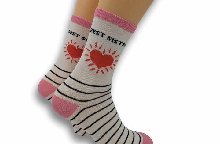 Best Sister Socks - Size 4 - 8