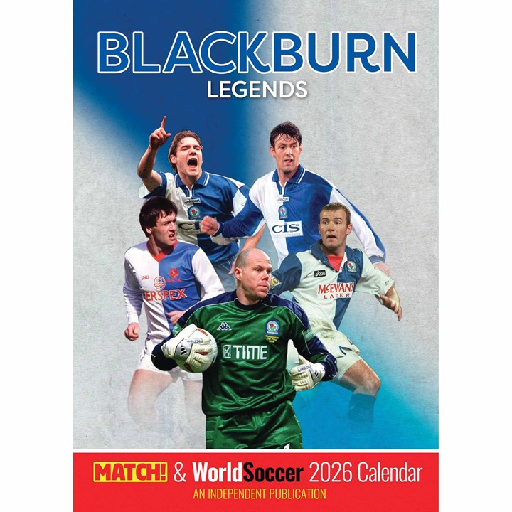Blackburn Rovers FC Legends A3 Calendar 2026