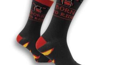 Born to Ride Socks - Size 7 - 11