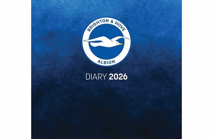 Brighton & Hove Albion FC A5 Diary 2026