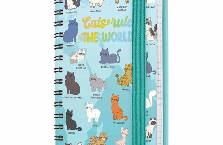 Cats Rule The World Week-To-View A7 Diary 2026