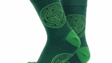 Celtic FC Crest Green Socks - Size 7 - 11