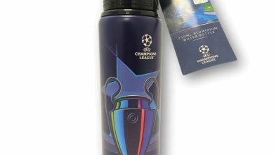 Champions League Print Water Bottle