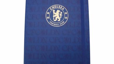 Chelsea FC Gold Crest A5 Notebook