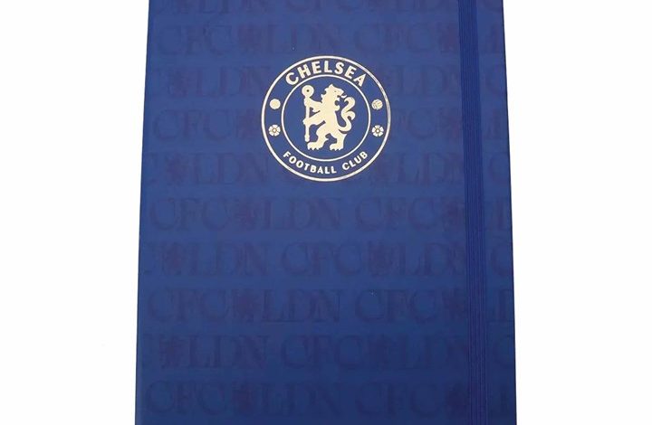 Chelsea FC Gold Crest A5 Notebook